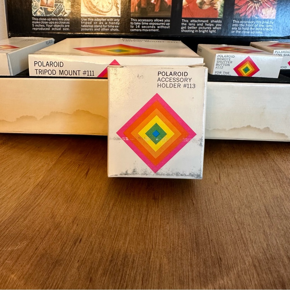 Vintage Polaroid SX-70 Land Camera Full Accessory Kit In Box Great Condition Fun - Picture 15 of 15